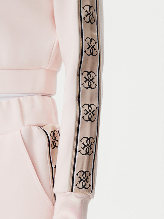Guess Guess Bluza V3RQ12 KB3P2 Różowy Regular Fit