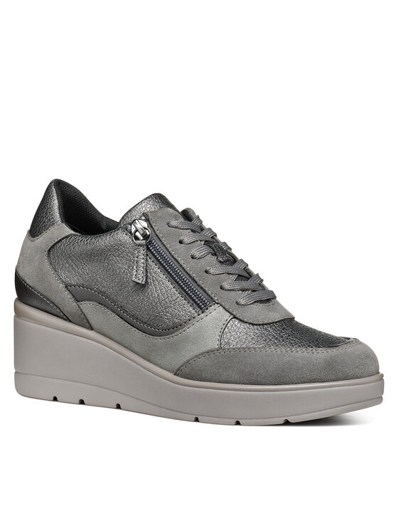 Geox Geox Tenisice D Ilde D46RAA 02N22 C9002 Siva