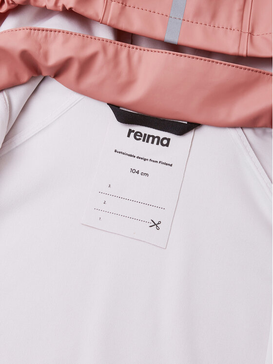 Reima Reima Komplet przeciwdeszczowy Tihku 5100021A Różowy Regular Fit