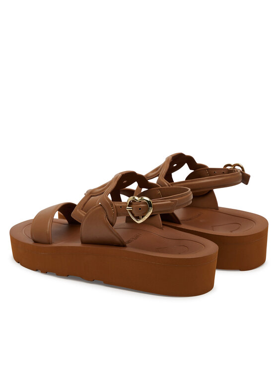 LOVE MOSCHINO LOVE MOSCHINO Sandały JA16054I1MIA0201 Brązowy