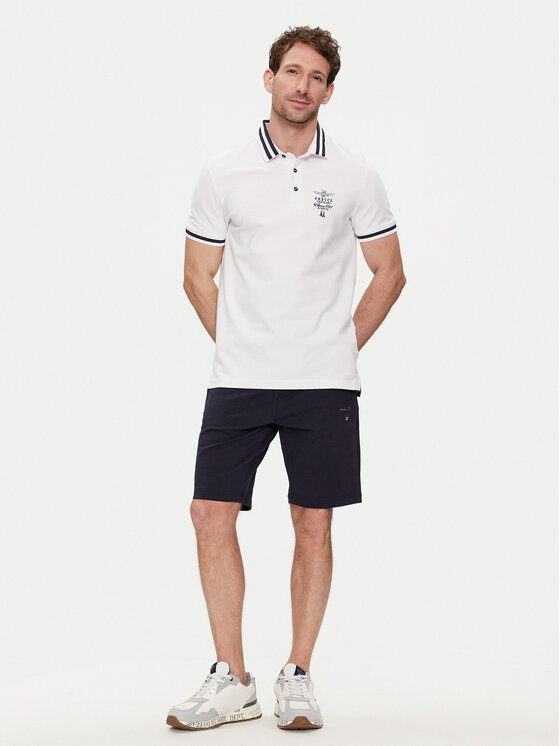 Aeronautica Militare Aeronautica Militare Pantaloncini sportivi 241BE170F459 Blu scuro Regular Fit