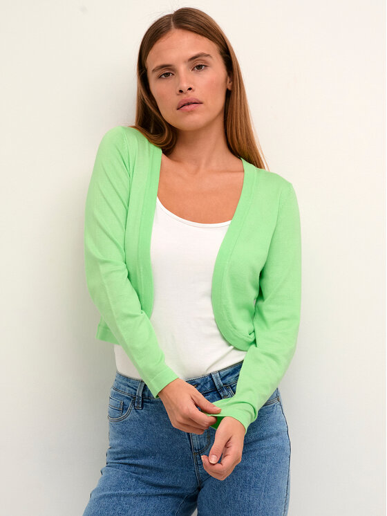 Kaffe Kaffe Μπολερό Astrid 500020 Πράσινο Regular Fit