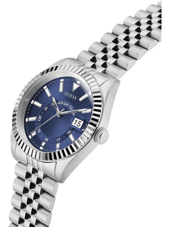 Guess Guess Hodinky GW0977G1 Strieborná