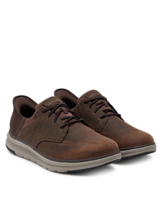 Skechers Skechers Sneakersy Orell-Yates 205249/COC Brązowy