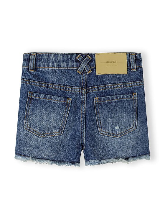 minoti minoti Szorty jeansowe 30SHORT150 Granatowy Regular Fit