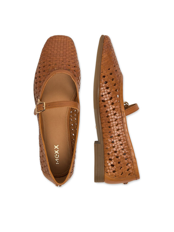 MEXX MEXX Baleriny EO-WI40-12477-01 Brązowy