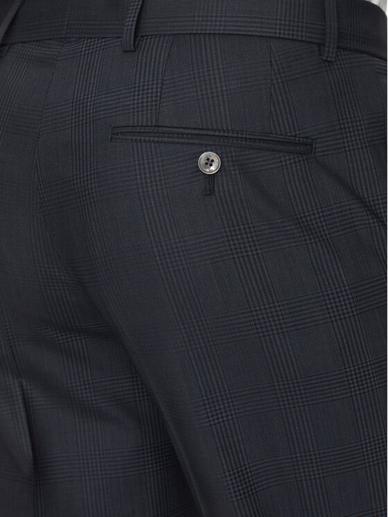 BOSS BOSS Oblek H-Jeckson 50540757 Tmavomodrá Regular Fit