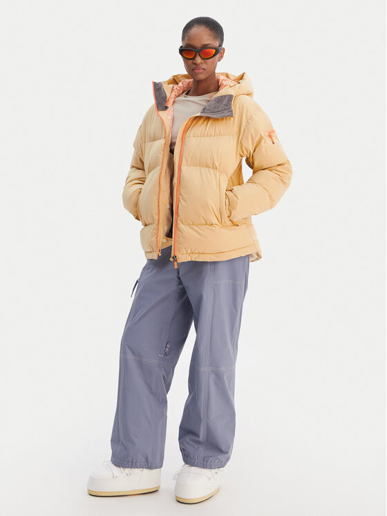 Roxy Roxy Μπουφάν για σκι Alofted Puffy ERJTJ03470 Μπεζ Regular Fit