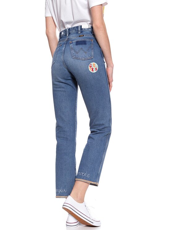 Wrangler Wrangler Jeans RETRO STRAIGHT Blu Straight Fit