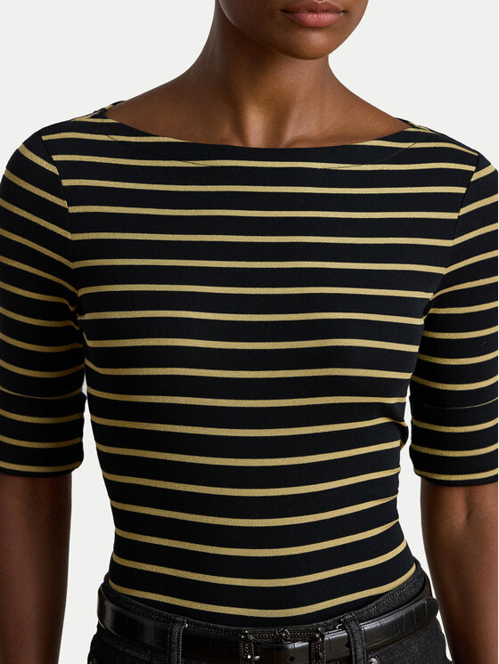 LAUREN RALPH LAUREN LAUREN RALPH LAUREN Blúz 200980044002 Fekete Slim Fit