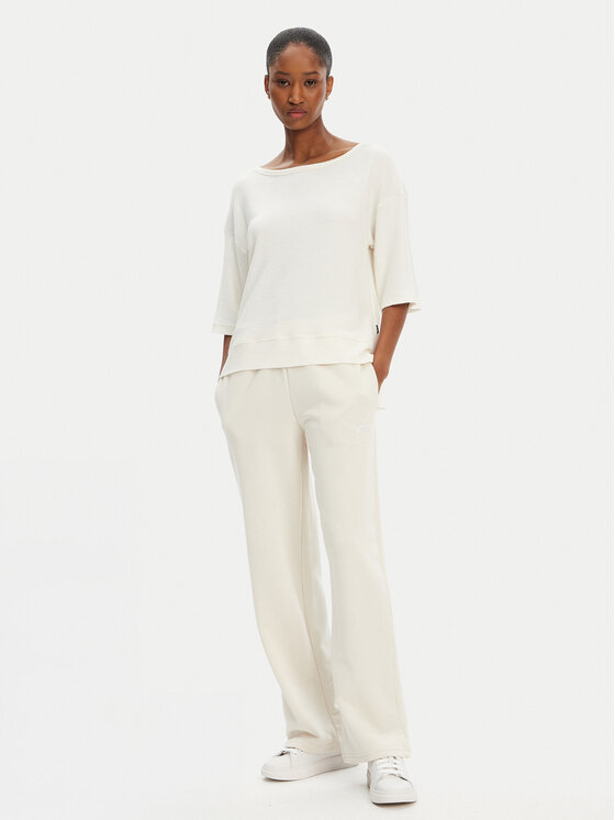 BOSS BOSS Blusa Ottoman 50540029 Écru Relaxed Fit