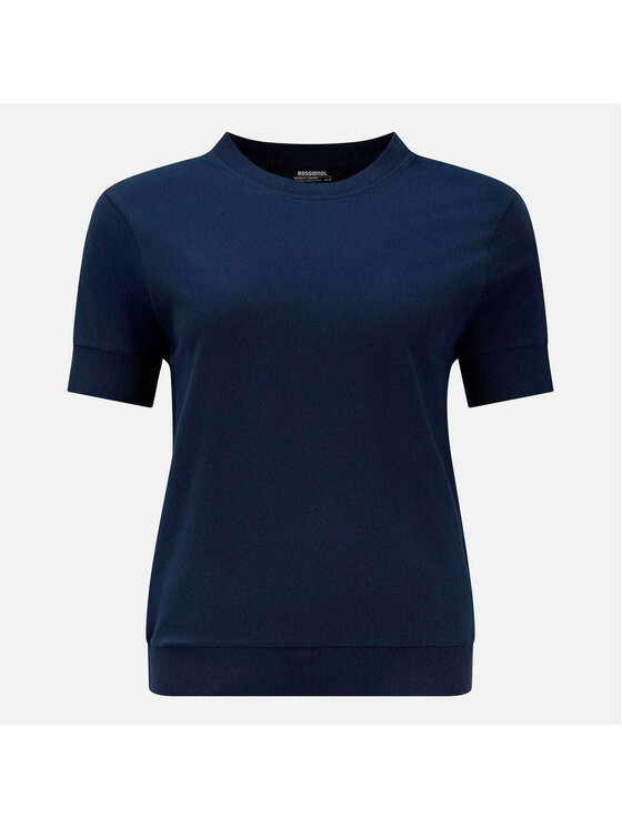 Rossignol Rossignol T-Shirt W Pique' Tee Granatowy Regular Fit