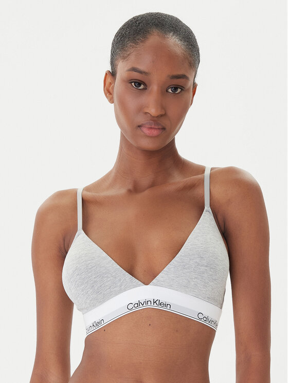 Calvin Klein Underwear Biustonosz braletka LV00QF8498 Szary