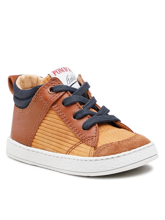 Pom d'Api Pom d'Api Tossud Mousse Zip Trek N1SICT0401 Pruun