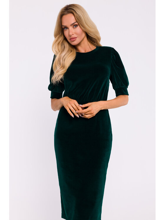 Made of Emotion Made of Emotion Abito da sera M827 Verde Premium Fit
