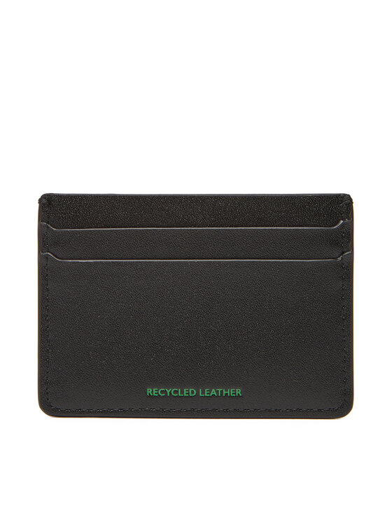 Tommy Jeans Tommy Jeans Etui pentru carduri Tjm Heritage Leather Cc Holder AM0AM13410 Negru