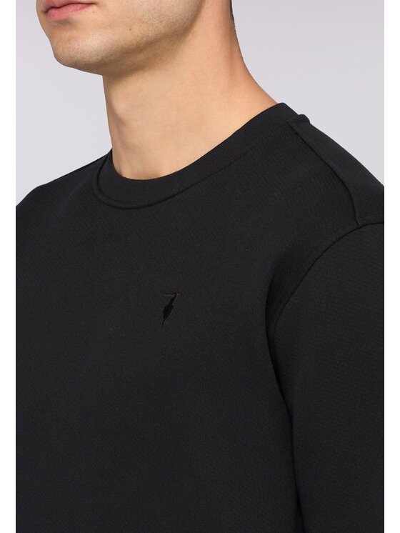 Trussardi Trussardi Felpa G8088000034N033 Nero Regular Fit