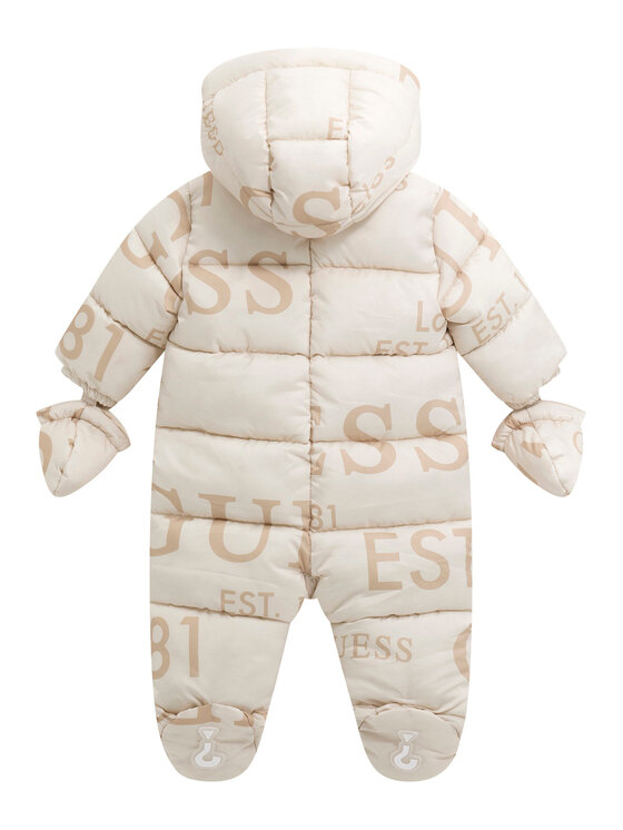 Guess Guess Zimski kombinezon H5BW00 WCFM0 Écru Regular Fit