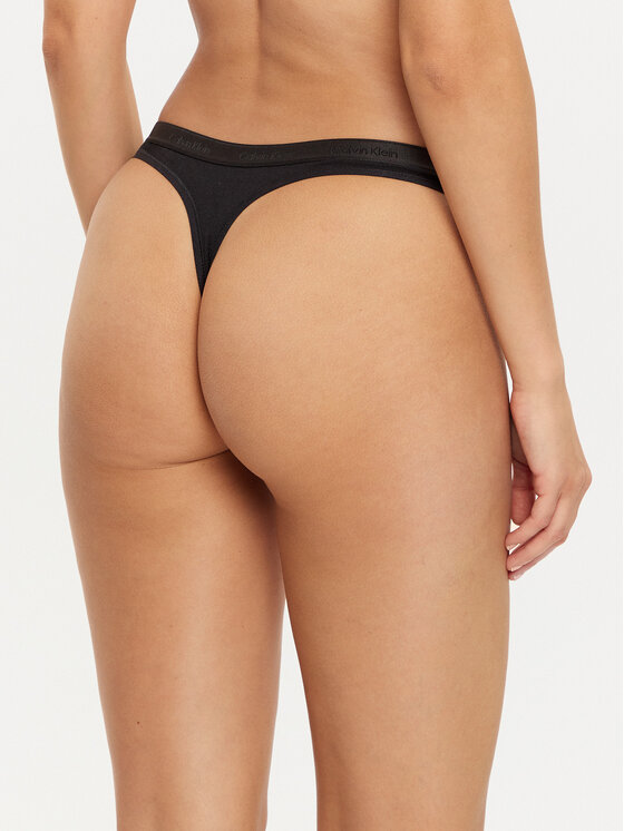 Calvin Klein Underwear Calvin Klein Underwear Σετ 5 ζευγάρια στρινγκ Thong 5pk 000QD5247E Έγχρωμο