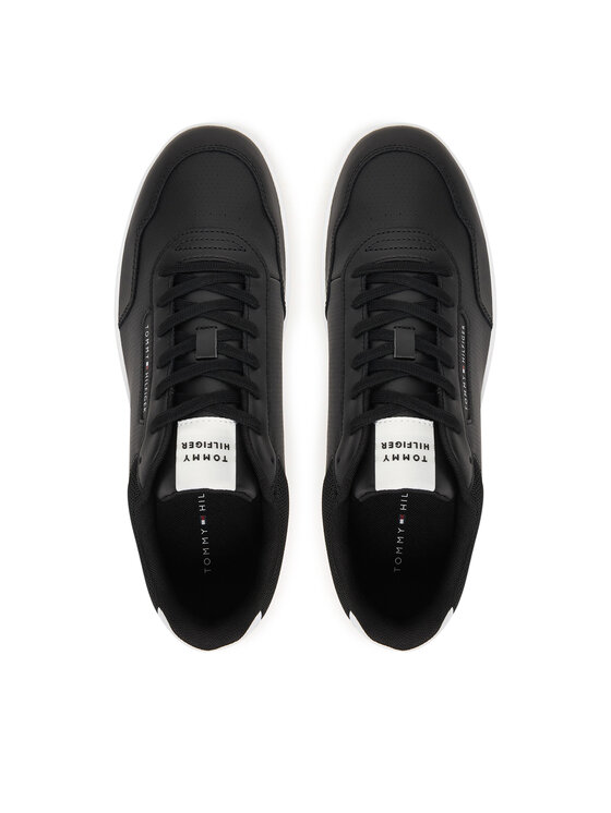 Tommy Hilfiger Tommy Hilfiger Snīkeri Basket Core Lite Lth FM0FM05868 Melns