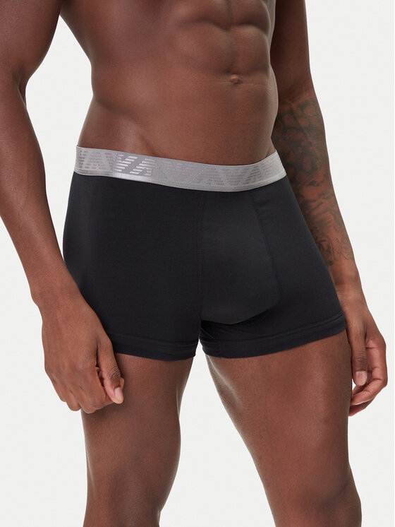 Emporio Armani Underwear Emporio Armani Underwear Komplektas: 3 poros trumpikių EM000259 AF10780 MC061 Juoda