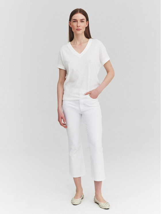 TATUUM TATUUM Bluzka STENA Kremowy Loose Fit