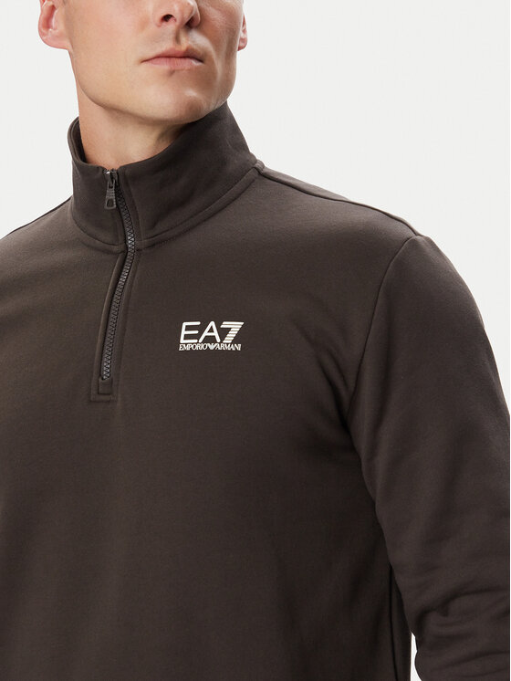 EA7 Emporio Armani EA7 Emporio Armani Bluza 8NPM35 PJVTZ U6027 Brązowy Modern Fit