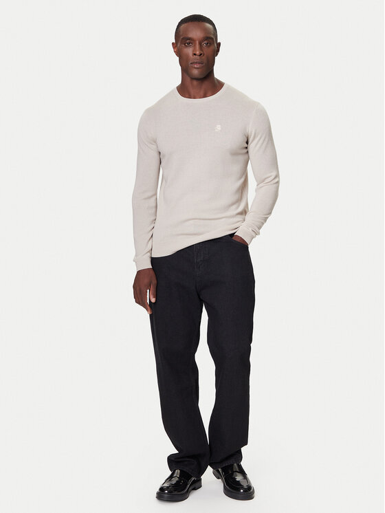 KARL LAGERFELD KARL LAGERFELD Sveter 655000 554399 Béžová Slim Fit