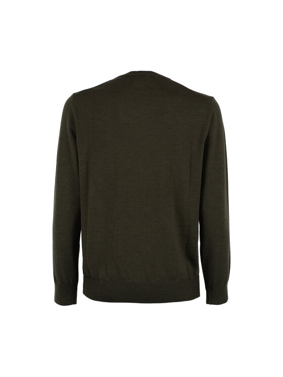 RefrigiWear RefrigiWear Πουλόβερ M26908-E04010 Πράσινο Regular Fit