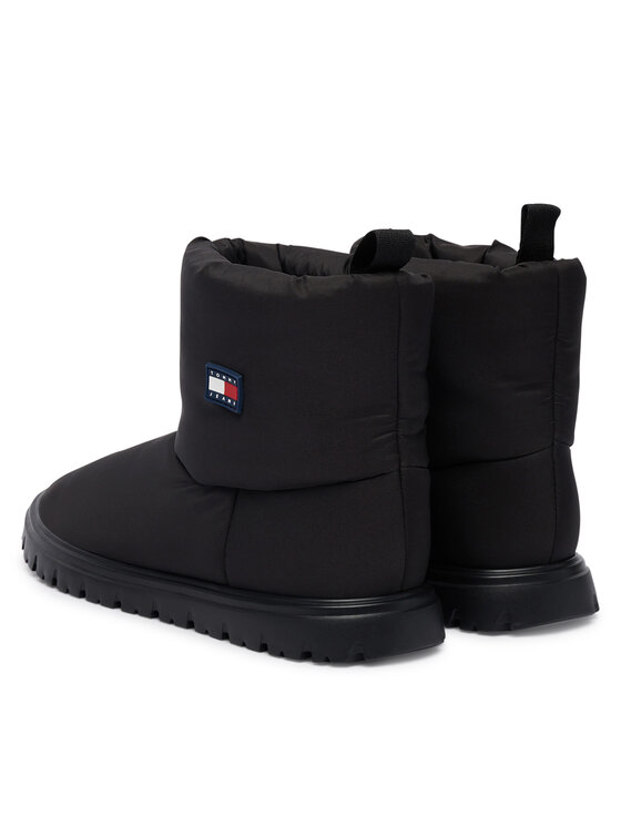 Tommy Jeans Tommy Jeans Hótaposó Tjw Snow Boot EN0EN02823 Fekete