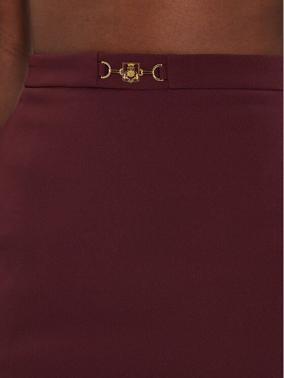 Elisabetta Franchi Elisabetta Franchi Tiesus sijonas GO-044-46E2 Vyšninė Slim Fit