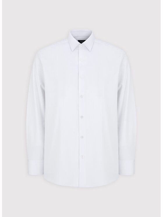 Pako Lorente Pako Lorente Koszula P000B-1X-012 Biały Regular Fit