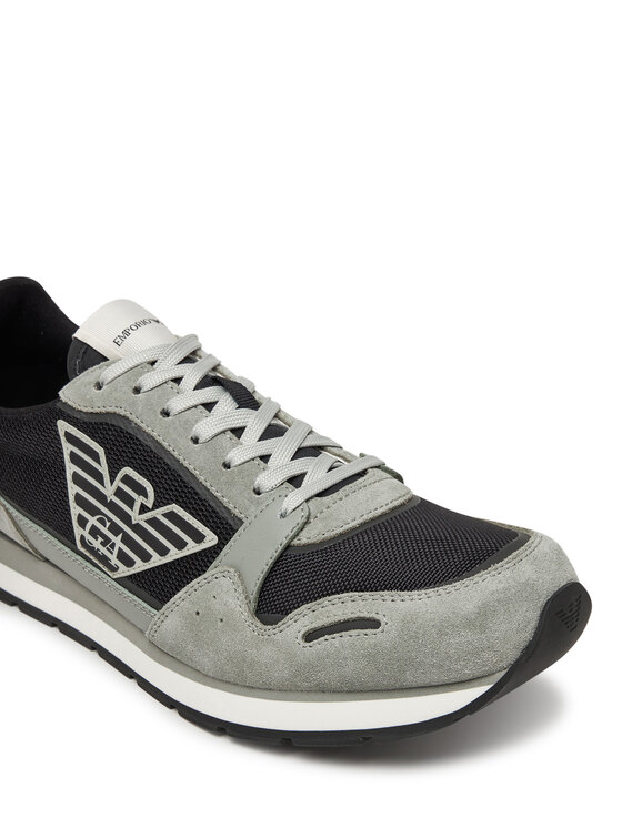 Emporio Armani Emporio Armani Laisvalaikio batai X4X537 XN730 U549 Pilka