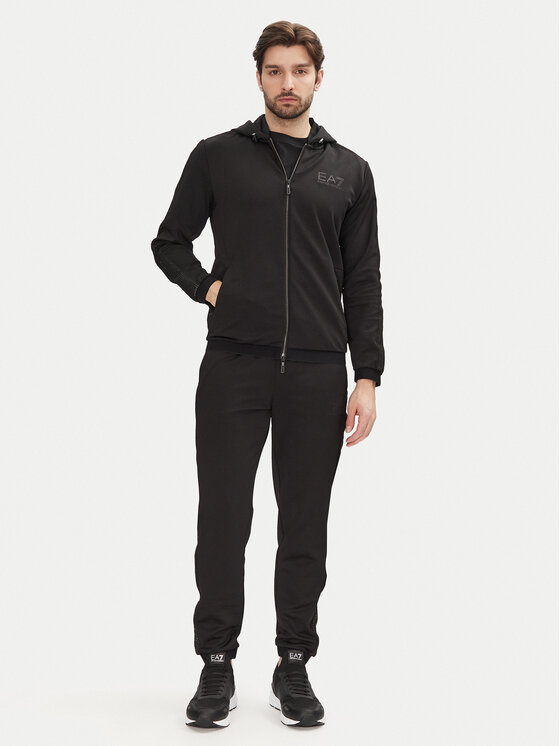 EA7 Emporio Armani EA7 Emporio Armani Суитшърт 7M000308 AF13526 UC001 Черен Regular Fit