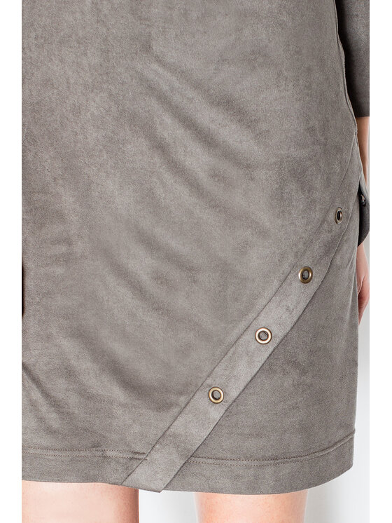 FIGL FIGL Šaty M455 Kaki Regular Fit