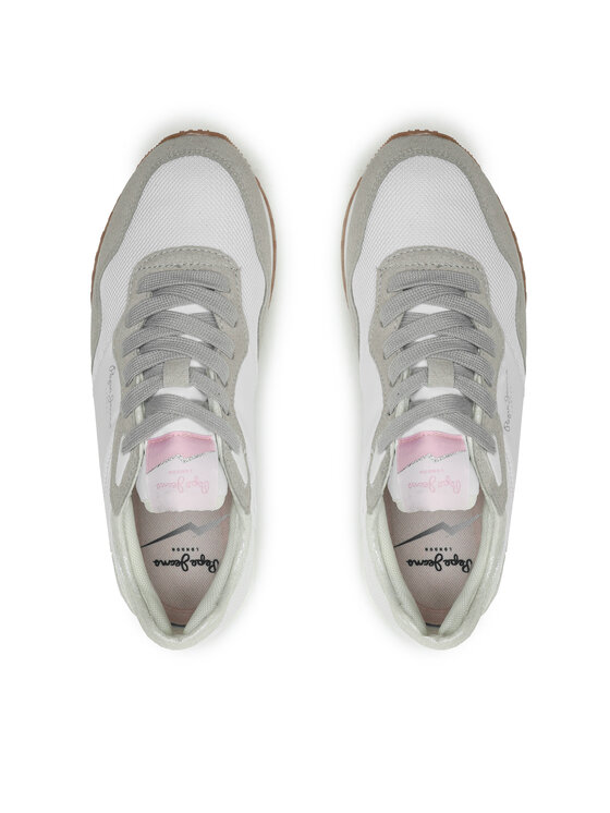 Pepe Jeans Pepe Jeans Sneakersy London W Troy PLS31466 Bílá
