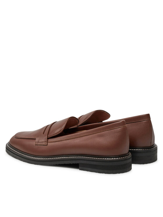 Pollini Pollini Loaferice SA10093G1LTDG217 Smeđa