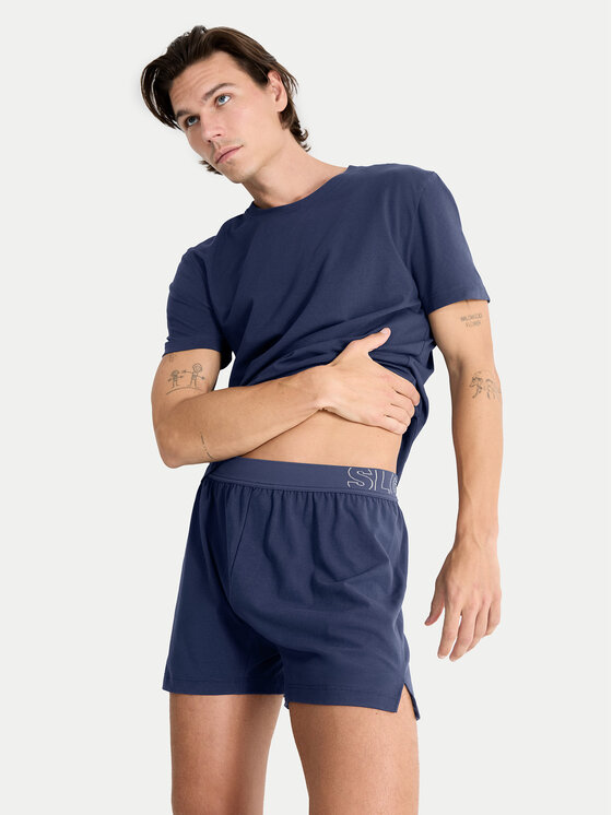 Sloggi Sloggi Boxerky 10215473 Tmavomodrá