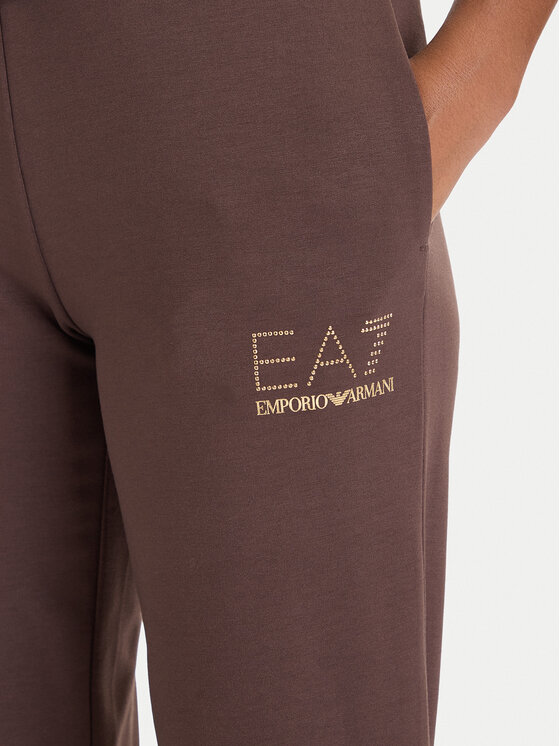 EA7 Emporio Armani EA7 Emporio Armani Tepláková souprava 8NTV51 TJ9RZ U6063 Hnědá Regular Fit