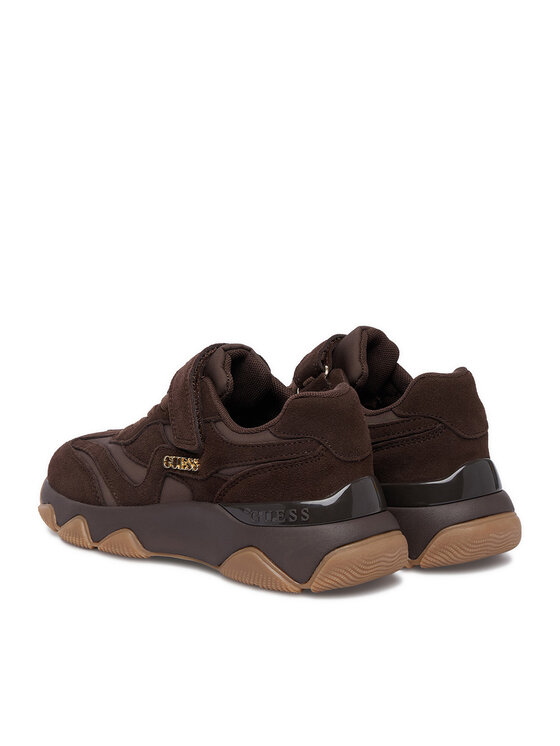 Guess Guess Sneakersy EO-CP40GG24W2026 Brązowy ciemny