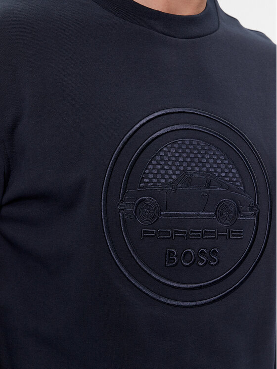 BOSS Boss Pulóver Soleri 280_PS 50507788 Sötétkék Relaxed Fit