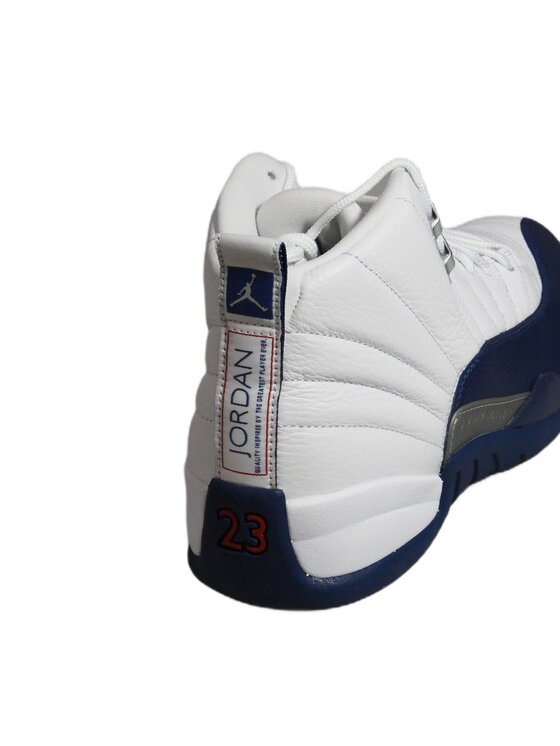 Nike Nike Buty do koszykówki 12 Retro "French Blue" Biały