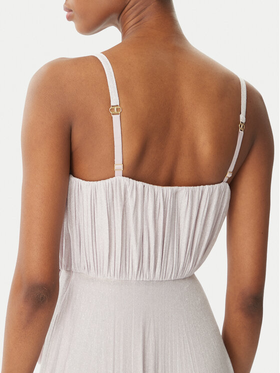 Elisabetta Franchi Elisabetta Franchi Večerní šaty ABR2252E2 544 Fialová Regular Fit