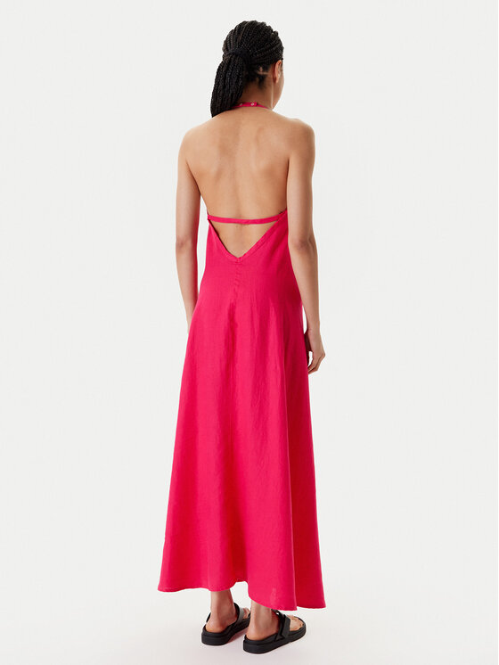 United Colors Of Benetton United Colors Of Benetton Rochie de vară 4AGHDV0BF Roz Regular Fit