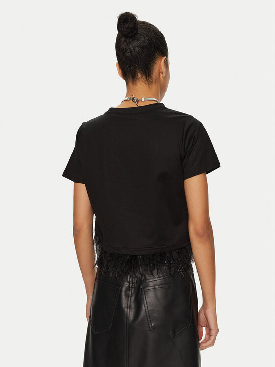 PINKO PINKO T-särk Martignano 103130 A1LV Must Regular Fit