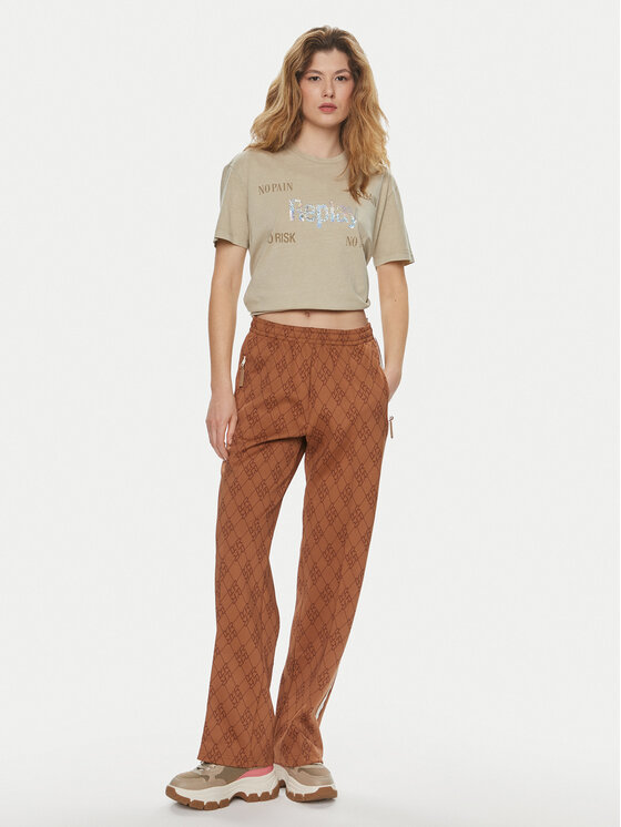 REPLAY Replay T-särk W3072A.000.22658M Beež Regular Fit
