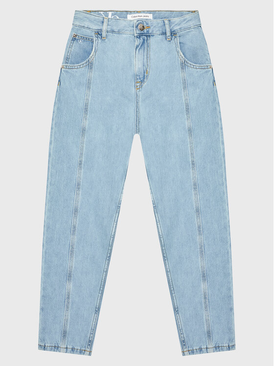 Calvin Klein Jeans Calvin Klein Jeans Džinsi Barrel IG0IG01912 Zils Relaxed Fit