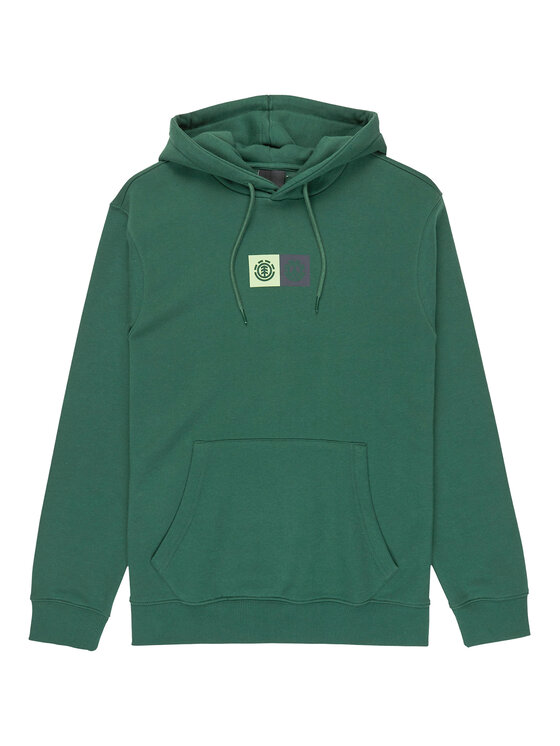 Element Element Bluza Dual Po ELYSF00298 Zielony Regular Fit