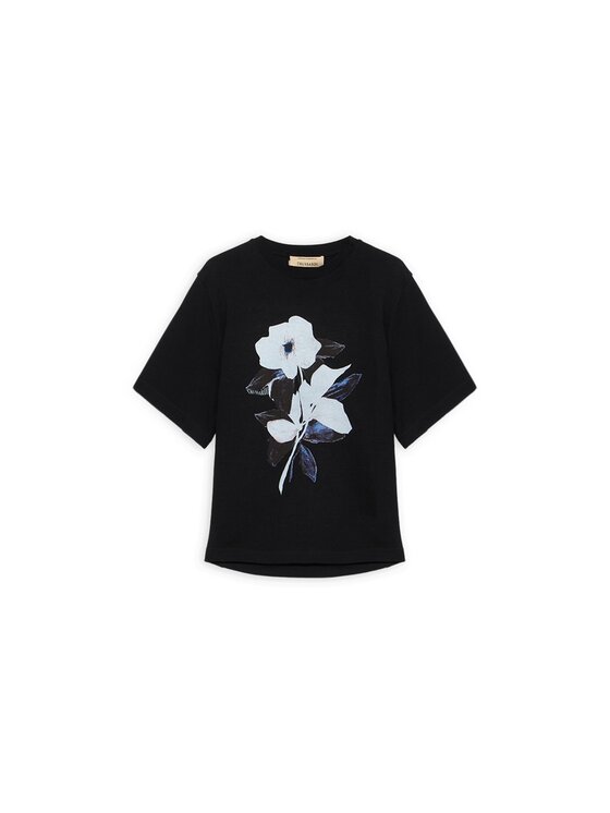 Trussardi Trussardi T-Shirt G1326100244N033 Czarny Regular Fit