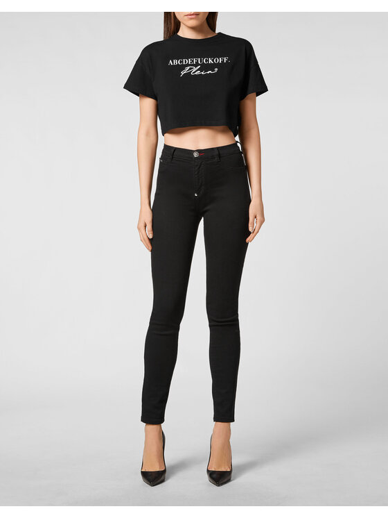 PHILIPP PLEIN PHILIPP PLEIN T-Shirt 14017 Černá Regular Fit